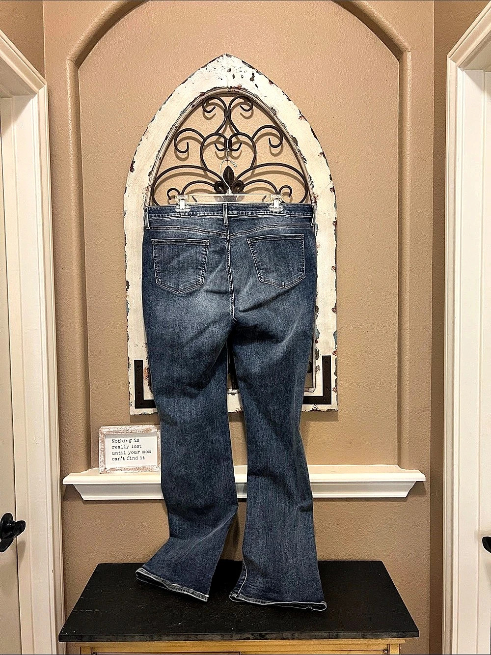 NYDJ “Fit is Everything” Women's Blue Flare Jeans - Picture 3 of 7